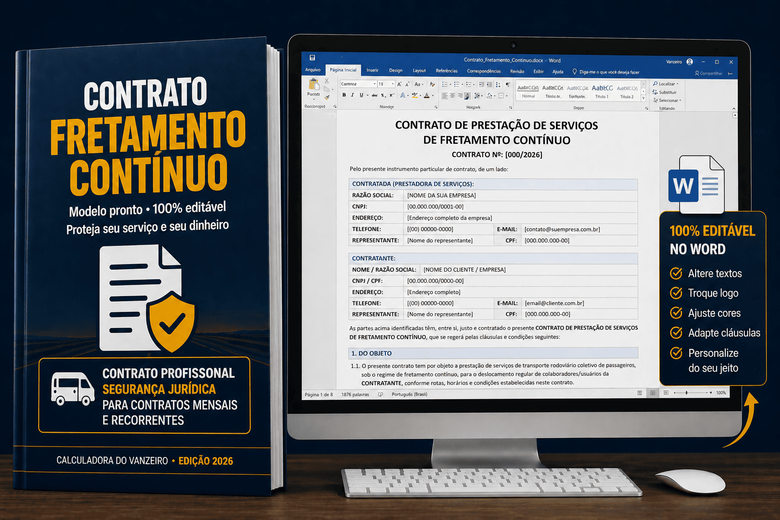 Contrato Fretamento Contínuo