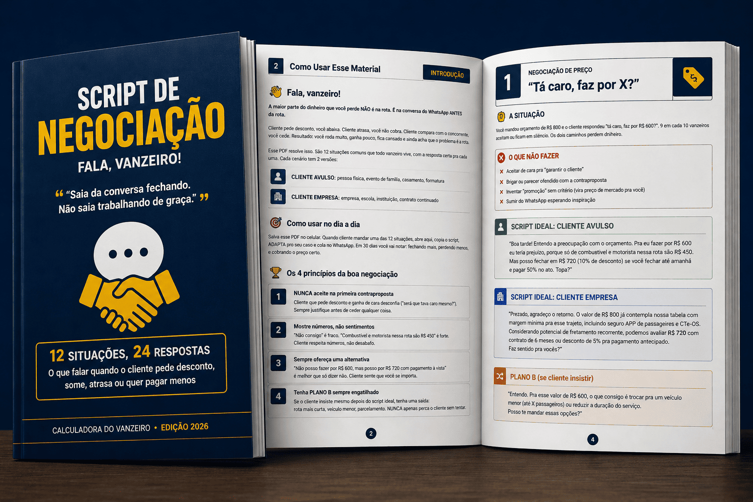 Script de Negociação